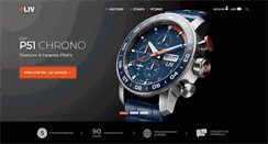 Desktop Screenshot of livwatches.com